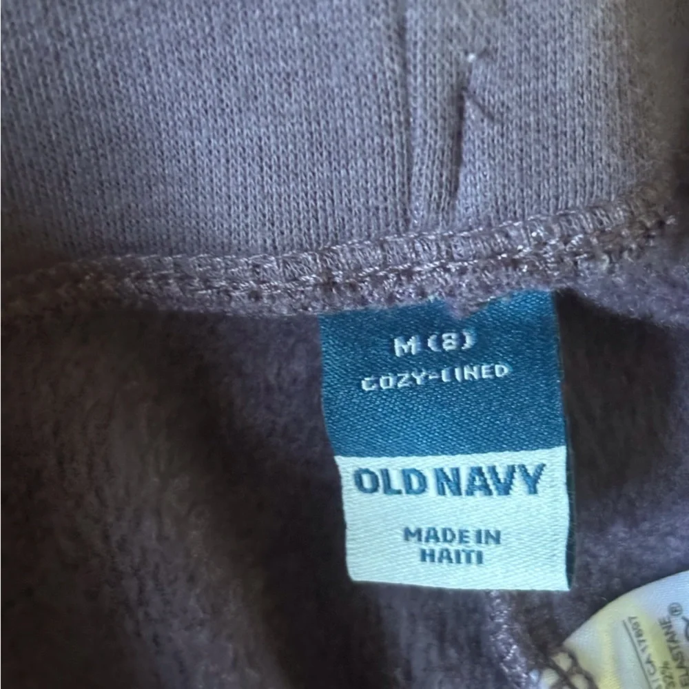 Old Navy cozy-lined fleece leggings in size M